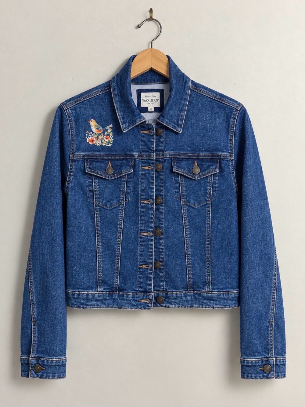 Wax Jean | Large | Woodlands Bird